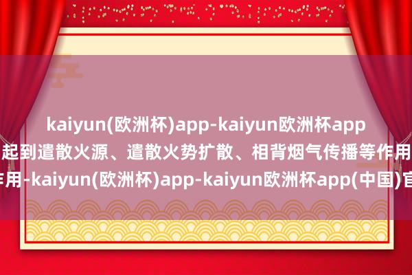 kaiyun(欧洲杯)app-kaiyun欧洲杯app(中国)官方网站-登录入口起到遣散火源、遣散火势扩散、相背烟气传播等作用-kaiyun(欧洲杯)app-kaiyun欧洲杯app(中国)官方网站-登录入口