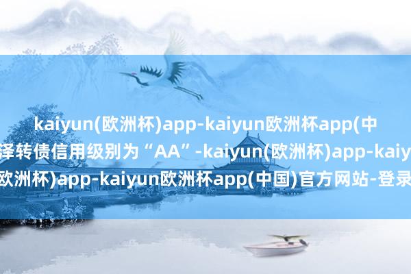 kaiyun(欧洲杯)app-kaiyun欧洲杯app(中国)官方网站-登录入口嘉泽转债信用级别为“AA”-kaiyun(欧洲杯)app-kaiyun欧洲杯app(中国)官方网站-登录入口